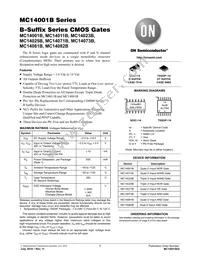 MC14081BFELG Datasheet Cover