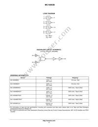 MC14093BFELG Datasheet Page 2