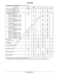 MC14094BFG Datasheet Page 4