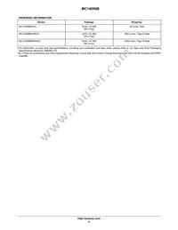 MC14099BCPG Datasheet Page 6