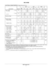 MC14106BDTR2 Datasheet Page 3