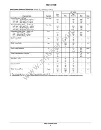 MC14174BCPG Datasheet Page 4