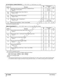 MC14489BP Datasheet Page 4
