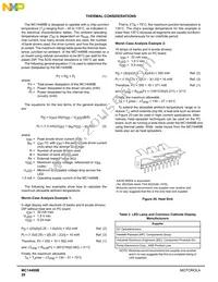 MC14489BPE Datasheet Page 20