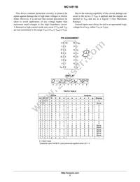 MC14511BFG Datasheet Page 2