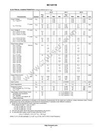 MC14511BFG Datasheet Page 3