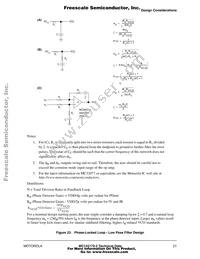 MC145170DT2R2 Datasheet Page 21