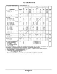MC14520BDWR2 Datasheet Page 3