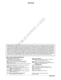 MC14521BD Datasheet Page 12