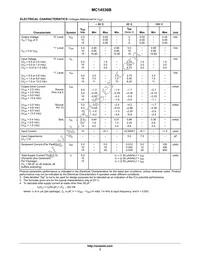 MC14536BFELG Datasheet Page 3