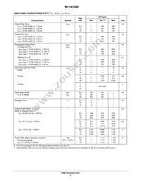 MC14538BFEL Datasheet Page 4