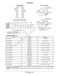 MC14538BFELG Datasheet Page 2