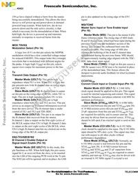 MC145423EJ Datasheet Page 12