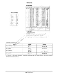 MC14543BFG Datasheet Page 2