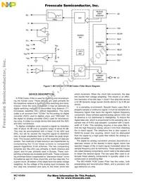 MC145484ENR2 Datasheet Page 2