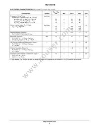 MC14551BF Datasheet Page 4