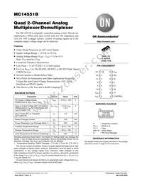 MC14551BFELG Datasheet Cover