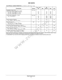MC14551BFELG Datasheet Page 4