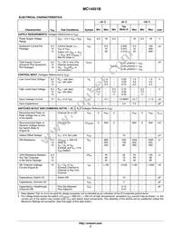 MC14551BFG Datasheet Page 3