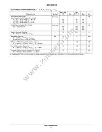 MC14551BFG Datasheet Page 4