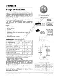 MC14553BCPG Datasheet Cover