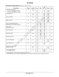 MC14553BCPG Datasheet Page 3