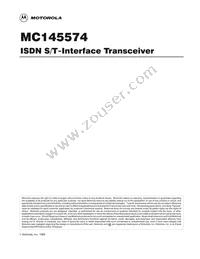 MC145574APB Datasheet Page 3
