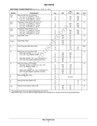 MC14557BDWR2 Datasheet Page 5
