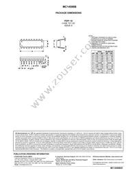 MC14598BCPG Datasheet Page 6