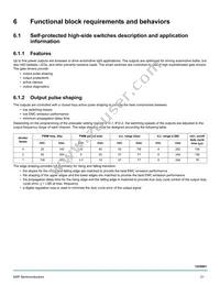 MC17XS6400EKR2 Datasheet Page 21