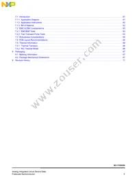 MC17XS6500EKR2 Datasheet Page 5