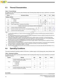 MC17XSF500BEK Datasheet Page 10