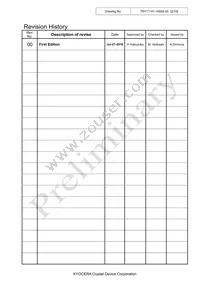 MC2016K20.0000C16ESH Datasheet Page 2