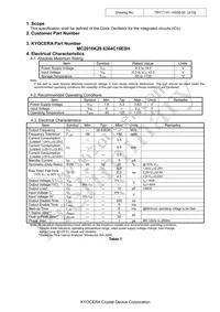 MC2016K28.6364C16ESH Datasheet Page 3