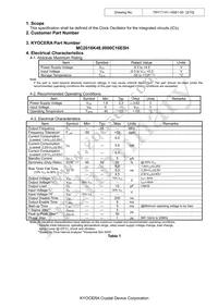 MC2016K48.0000C16ESH Datasheet Page 3