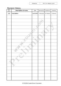 MC2016K50.0000C16ESH Datasheet Page 2