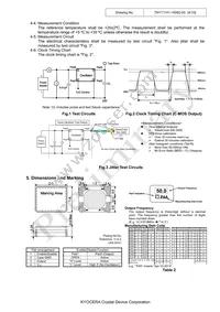 MC2016K50.0000C16ESH Datasheet Page 4