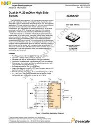 MC20XS4200BAFK Datasheet Cover