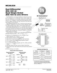 MC26LS30DR2G Datasheet Cover