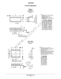 MC33030DWR2G Datasheet Page 16