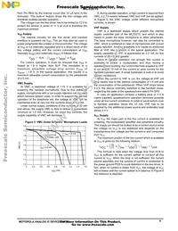 MC33215BE Datasheet Page 9