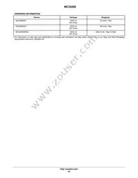 MC33260DR2G Datasheet Page 20