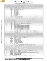 MC33394DH Datasheet Page 5