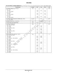 MC33502DR2G Datasheet Page 3