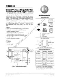 MC33565DMR2G Datasheet Cover