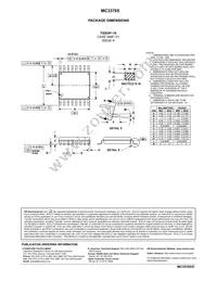 MC33765DTBR2G Datasheet Page 12