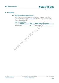 MC33771BTP1AER2 Datasheet Page 20