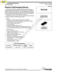 MC33794DWBR2 Datasheet Cover