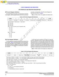 MC33899VW Datasheet Page 22