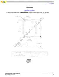 MC33899VW Datasheet Page 23